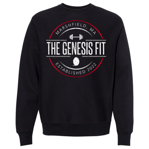 FULL COLOR CIRCLE BADGE - CREWNECK SWEATSHIRT Thumbnail